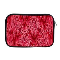 Background Abstract Surface Red Apple Macbook Pro 17  Zipper Case