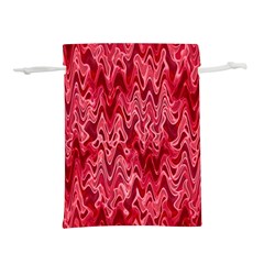 Background Abstract Surface Red Lightweight Drawstring Pouch (l)