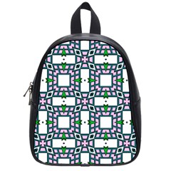 Illustrations Texture Modern School Bag (small)