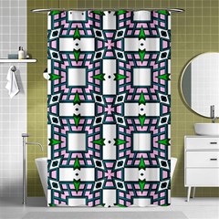 Illustrations Texture Modern Shower Curtain 48  X 72  (small) 