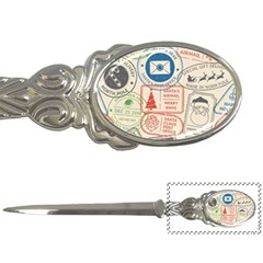 Christmas Postal Pattern Letter Opener by Vaneshart