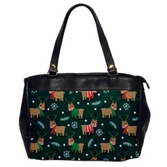 Cute Christmas Pattern Doodl Oversize Office Handbag by Vaneshart