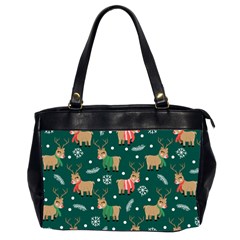 Cute Christmas Pattern Doodl Oversize Office Handbag (2 Sides)