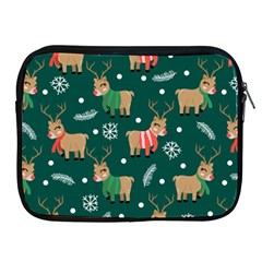 Cute Christmas Pattern Doodl Apple Ipad 2/3/4 Zipper Cases by Vaneshart