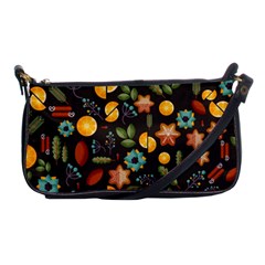 Christmas Seamless Pattern Shoulder Clutch Bag