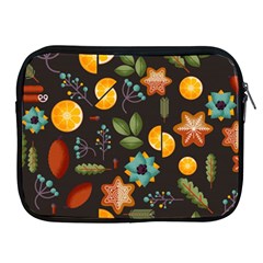 Christmas Seamless Pattern Apple Ipad 2/3/4 Zipper Cases by Vaneshart