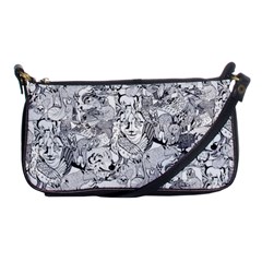 Animal Seamless Pattern Shoulder Clutch Bag