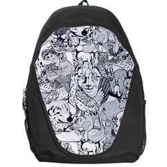 Animal Seamless Pattern Backpack Bag by Vaneshart