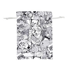 Animal Seamless Pattern Lightweight Drawstring Pouch (s)