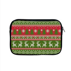 Christmas Knitting Pattern Apple Macbook Pro 15  Zipper Case by Vaneshart