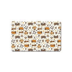 Animal Patterns Safari Magnet (name Card)