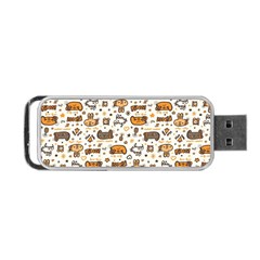 Animal Patterns Safari Portable Usb Flash (one Side) by Vaneshart