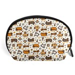 Animal Patterns Safari Accessory Pouch (Large) Front