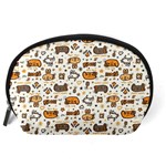 Animal Patterns Safari Accessory Pouch (Large) Back