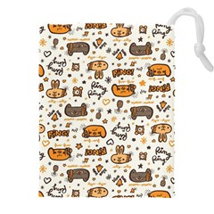 Animal Patterns Safari Drawstring Pouch (4xl)