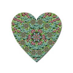 So Much Hearts And Love Heart Magnet by pepitasart