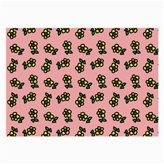 Daisy Pink Large Glasses Cloth by snowwhitegirl