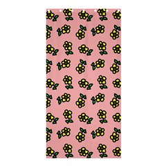 Daisy Pink Shower Curtain 36  X 72  (stall)  by snowwhitegirl