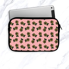 Daisy Pink Apple Ipad Mini Zipper Cases by snowwhitegirl