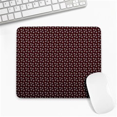 Grey Star Navy Burgundy Large Mousepads by snowwhitegirl