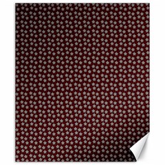 Grey Star Navy Burgundy Canvas 20  X 24  by snowwhitegirl