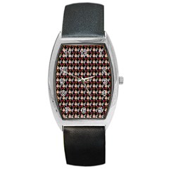 Valentine Girl Black Barrel Style Metal Watch by snowwhitegirl