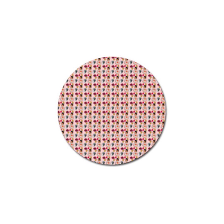 Valentine Girl Pink Golf Ball Marker