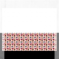 Valentine Girl Pink Rectangular Jigsaw Puzzl by snowwhitegirl