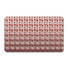 Valentine Girl Pink Ombre Magnet (Rectangular)