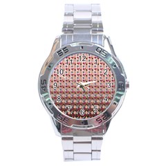 Valentine Girl Pink Ombre Stainless Steel Analogue Watch