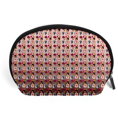 Valentine Girl Pink Ombre Accessory Pouch (Large)