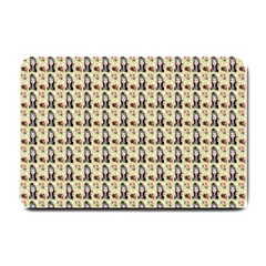 Chrix Pat Beige Small Doormat  by snowwhitegirl