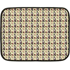 Chrix Pat Beige Fleece Blanket (mini) by snowwhitegirl