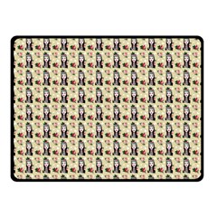 Chrix Pat Beige Fleece Blanket (small) by snowwhitegirl