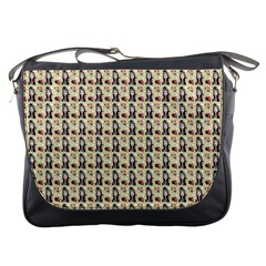 Chrix Pat Beige Messenger Bag by snowwhitegirl