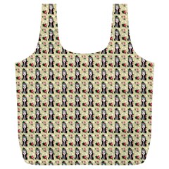 Chrix Pat Beige Full Print Recycle Bag (xl) by snowwhitegirl