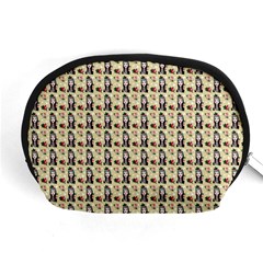 Chrix Pat Beige Accessory Pouch (medium) by snowwhitegirl