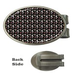 Chrix Pat Black Money Clips (Oval)  Front