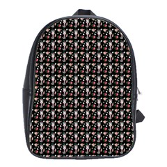 Chrix Pat Black School Bag (large) by snowwhitegirl