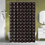 Chrix Pat Black Shower Curtain 48  x 72  (Small)  Curtain(48  X 72 ) - 42.18 x64.8  Curtain(48  X 72 )