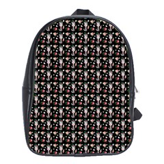 Chrix Pat Black School Bag (xl) by snowwhitegirl