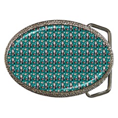 Chrix Pat Teal Belt Buckles by snowwhitegirl