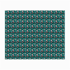 Chrix Pat Teal Small Glasses Cloth by snowwhitegirl