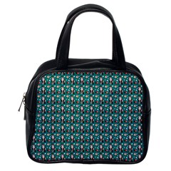 Chrix Pat Teal Classic Handbag (one Side) by snowwhitegirl