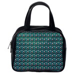 Chrix Pat Teal Classic Handbag (Two Sides) Back