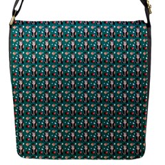 Chrix Pat Teal Flap Closure Messenger Bag (s) by snowwhitegirl