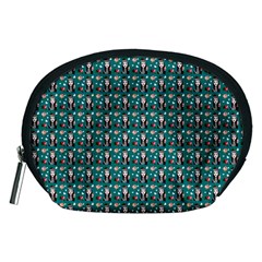 Chrix Pat Teal Accessory Pouch (medium) by snowwhitegirl