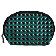 Chrix Pat Teal Accessory Pouch (large) by snowwhitegirl