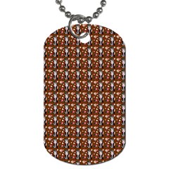 Chrix Pat Russet Dog Tag (one Side) by snowwhitegirl