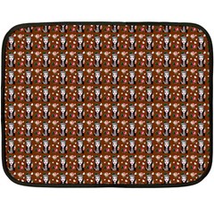 Chrix Pat Russet Fleece Blanket (mini) by snowwhitegirl